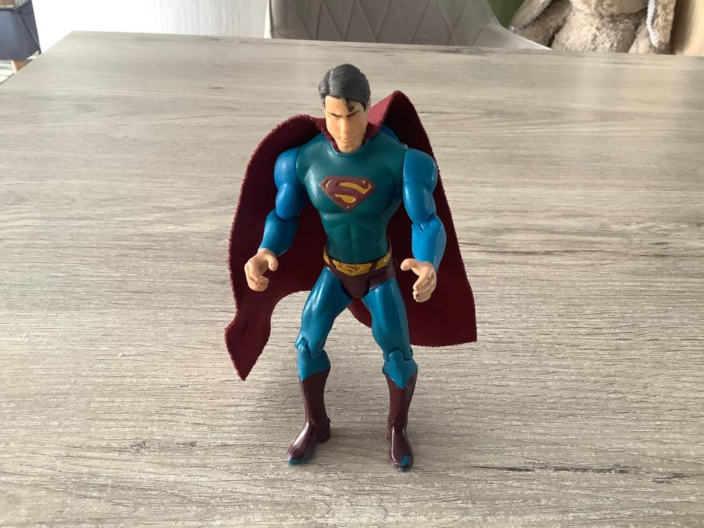 Superman character (14 cm) (Blazer), Verzamelen, Film en Tv, Gebruikt, Film, Actiefiguur of Pop, Ophalen of Verzenden