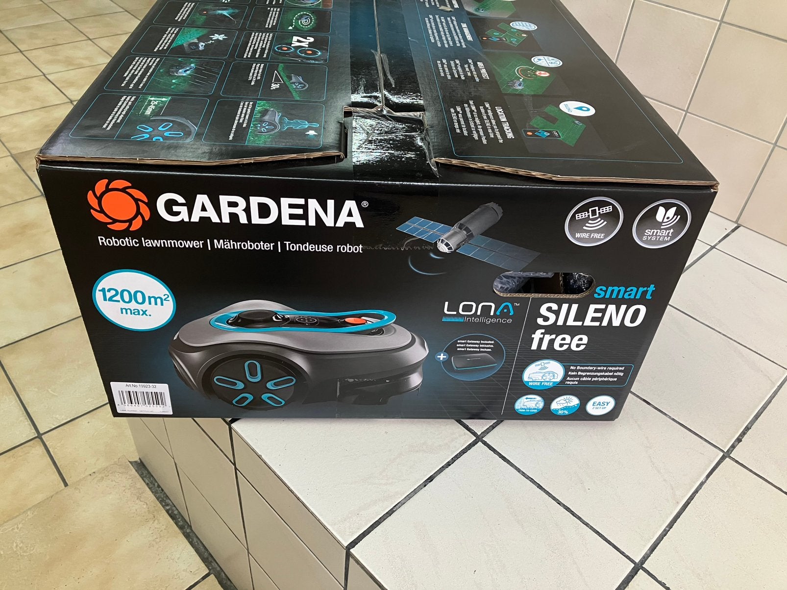 Robotmaaier, Tuin en Terras, Ophalen, Nieuw, 20 tot 25 cm, Met regensensor
