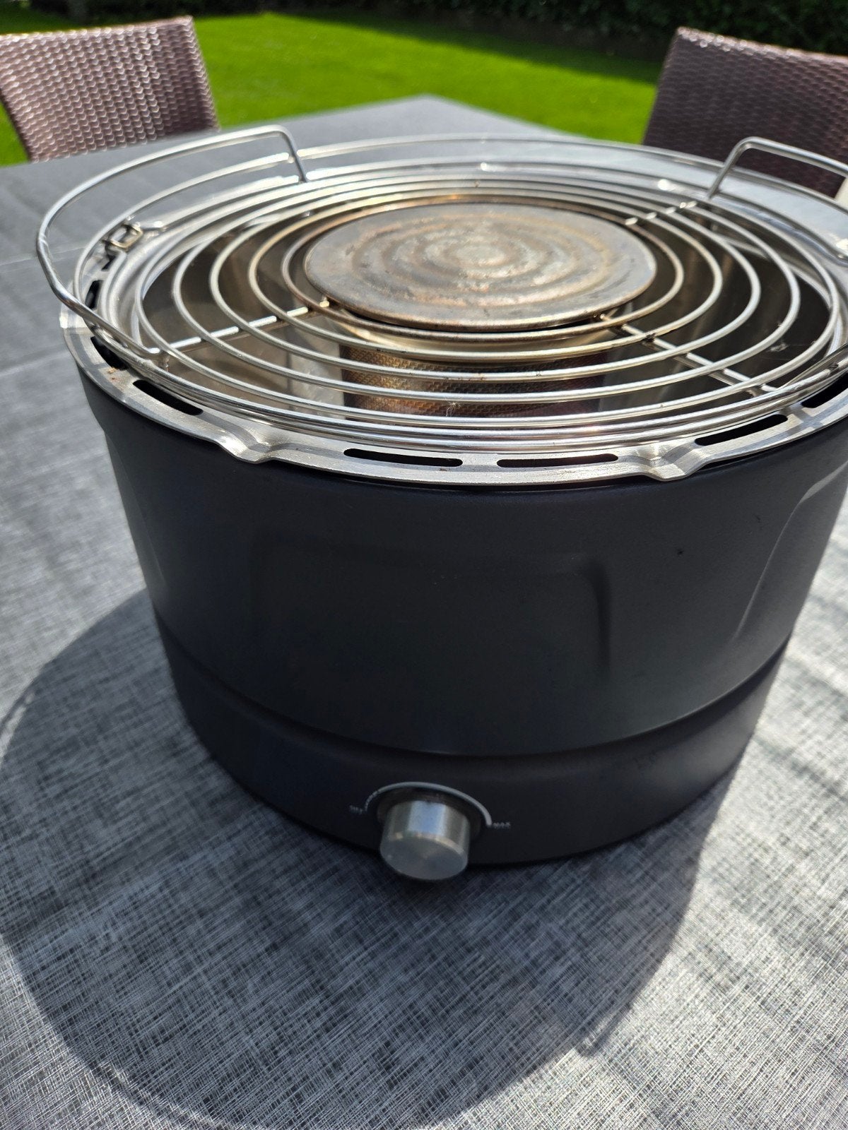 Draagbare bbq, Tuin en Terras, Ophalen