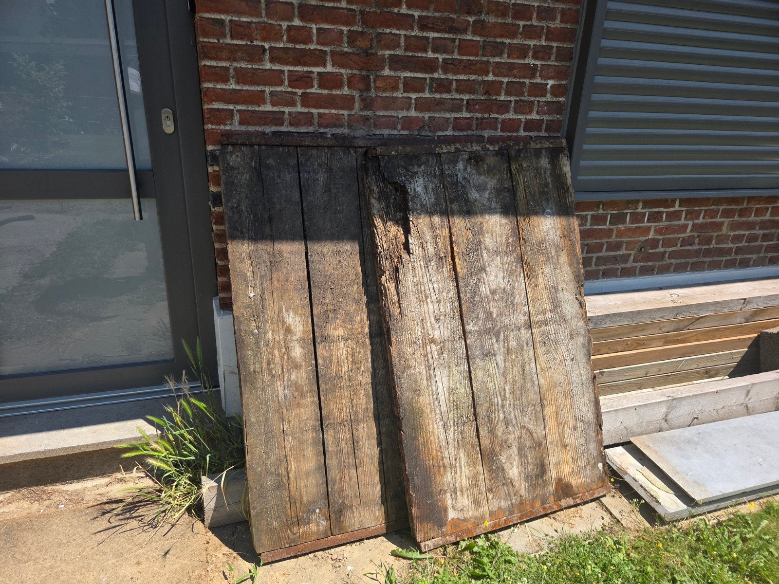 7x Steenschot 124x75x4 cm, Tuin en Terras, Ophalen, Gebruikt, Hout