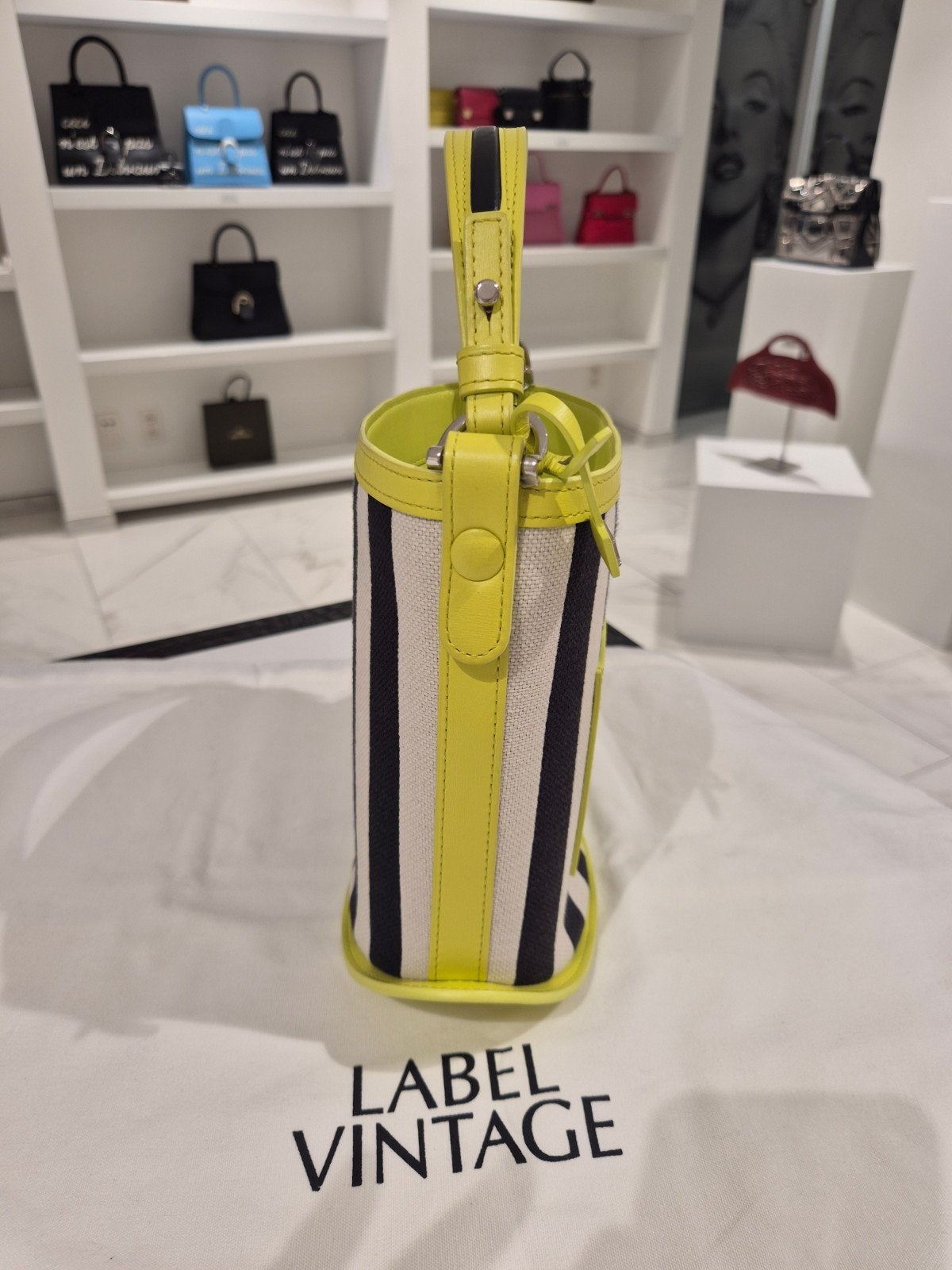 Delvaux Pin Bucket, Handtassen en Accessoires, Ophalen, Zo goed als nieuw, Overige kleuren, Handtas