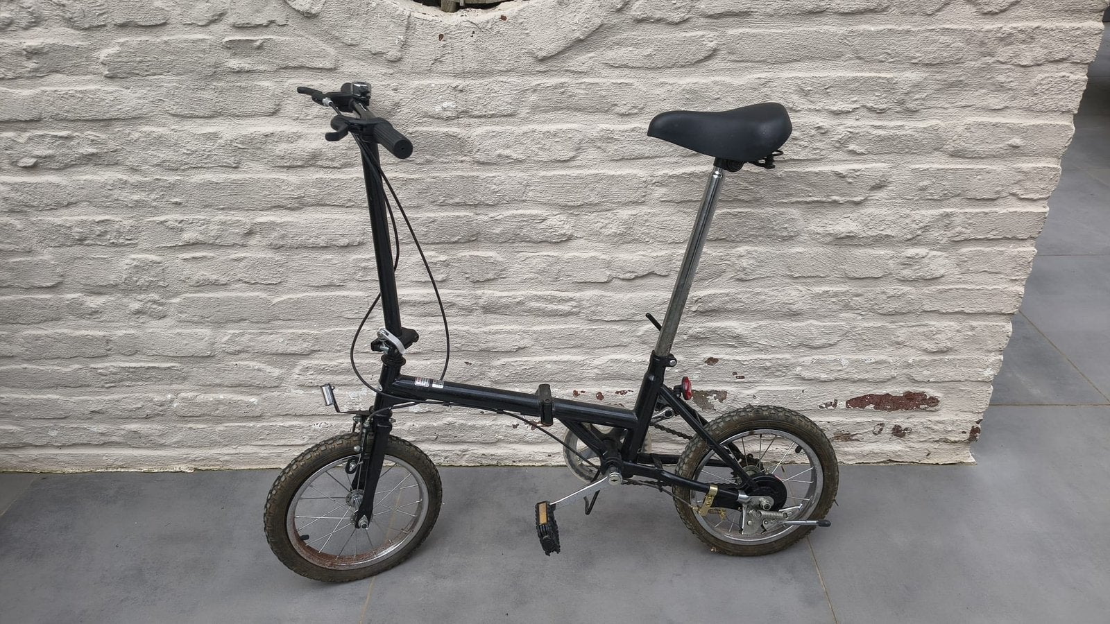Vouwfiets Karasawa. Zwart., Vélos & Vélomoteurs, Enlèvement, Utilisé, Partiellement pliable, Autres marques