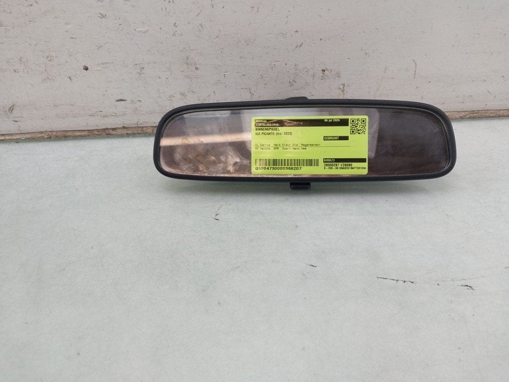 RETROVISEUR INTERIEUR Kia Picanto (JA) (|85101H8000|), Kia, Info@kia.de, Utilisé, Theodor-Heuss-Allee 11
60486  Frankfurt am Main, DE
