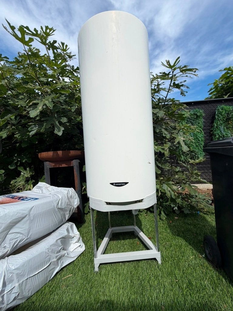 Electrishe boiler Ariston, Doe-het-zelf en Bouw, 100 liter of meer, Ophalen, Gebruikt, Boiler