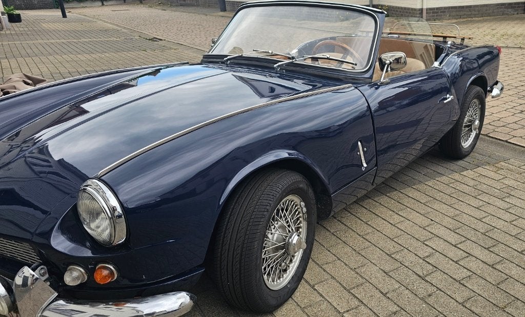 Triumph Spitfire 4 MK2 1967, Auto's, 1147 cc, Achterwielaandrijving, Cabriolet, Blauw
