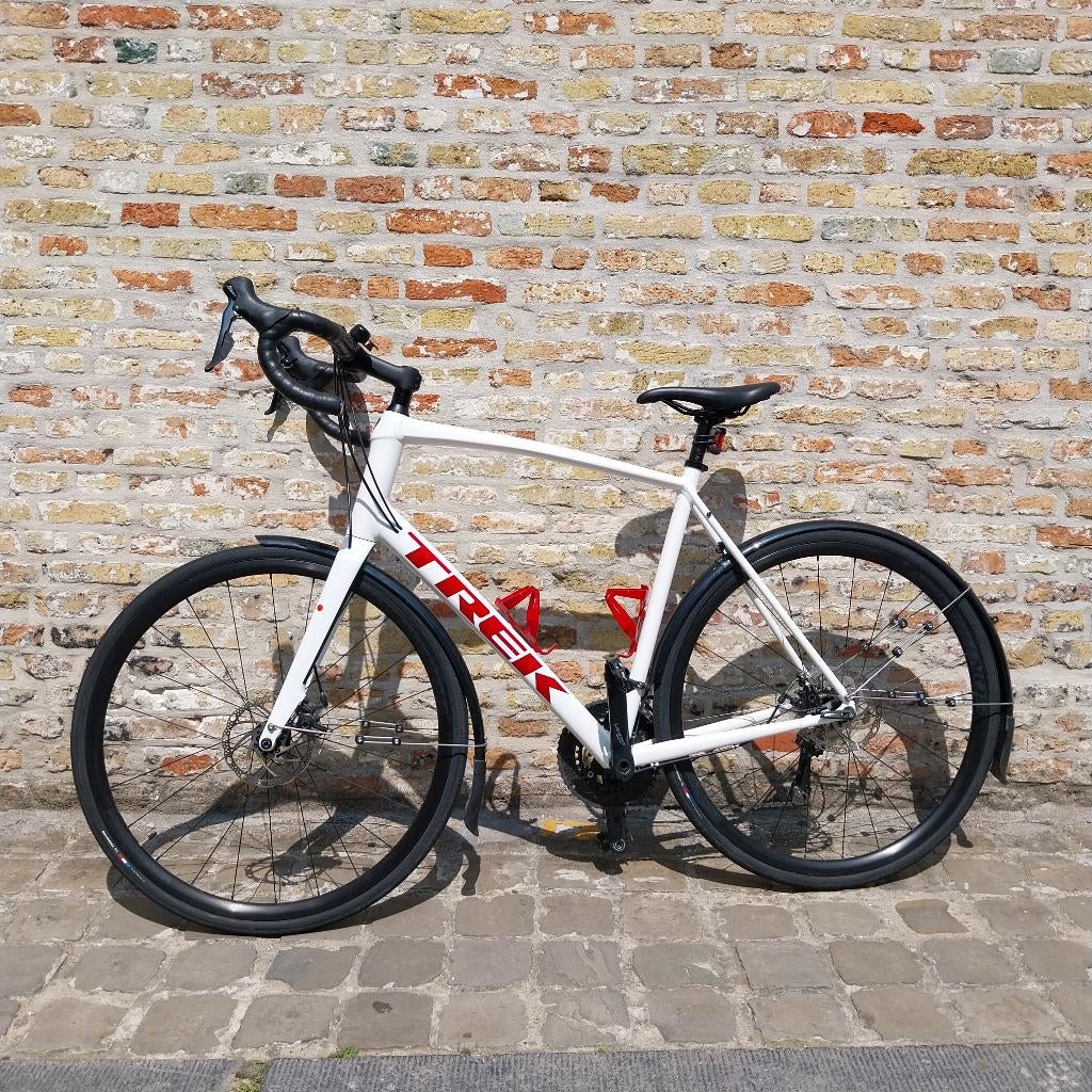 Koersfiets heren Trek Domane 3, Heren, Zo goed als nieuw, 15 tot 20 versnellingen, 61 tot 65 cm