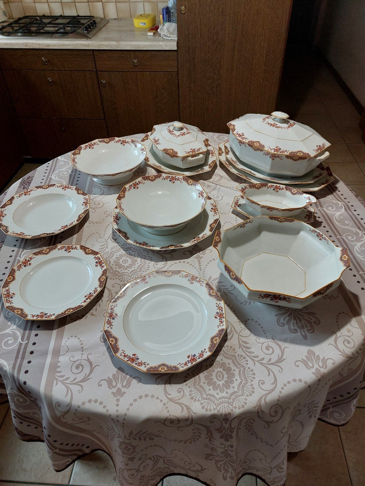 servies Limoges, Ophalen
