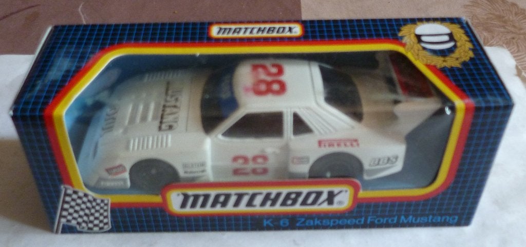 Matchbox Specials Zakspeed Ford Mustang, Ophalen of Verzenden, Zo goed als nieuw, Auto