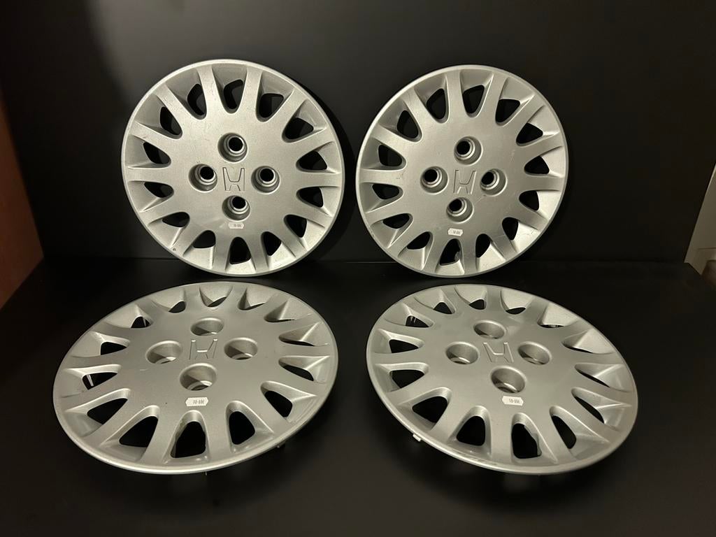 4 originele Honda civic 13" wieldoppen, Ophalen of Verzenden, Gebruikt