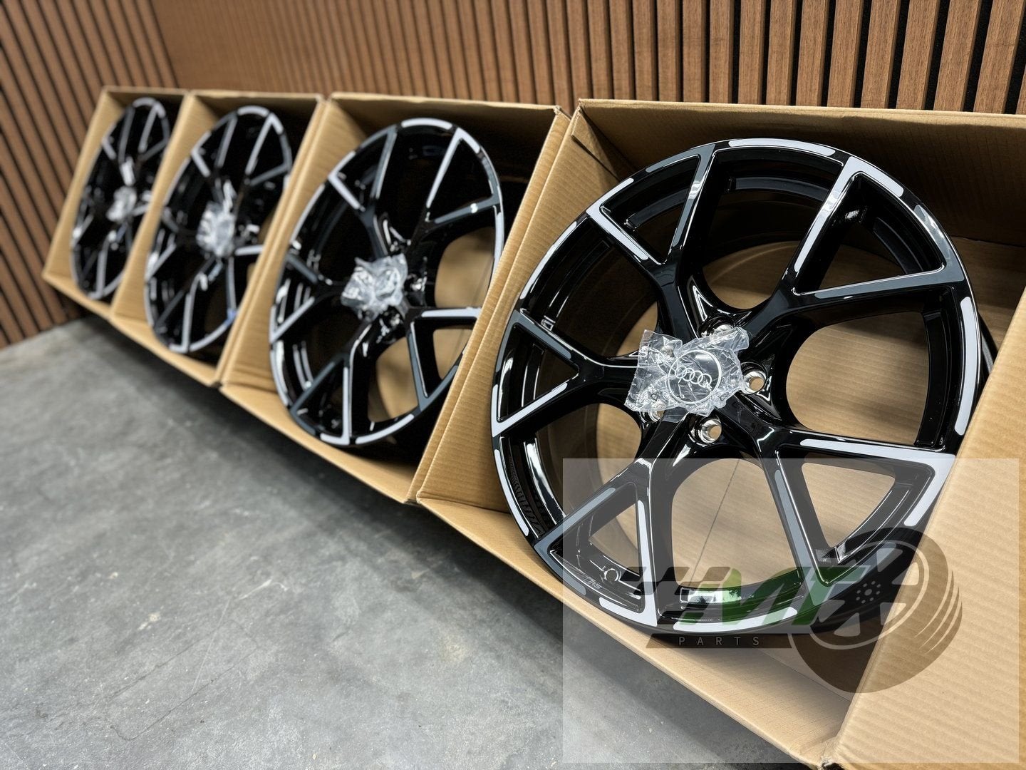 ️️19" Audi S3 A3 8Y 8V SLine ET46 5Y Grafisch NIEUW RS3 OEM, 19 inch, -, -, Banden en Velgen