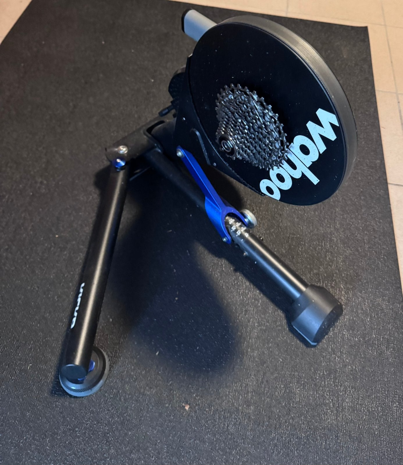 Wahoo KICKR V4 met sram xdr 12 speed casette, Ophalen, Gebruikt