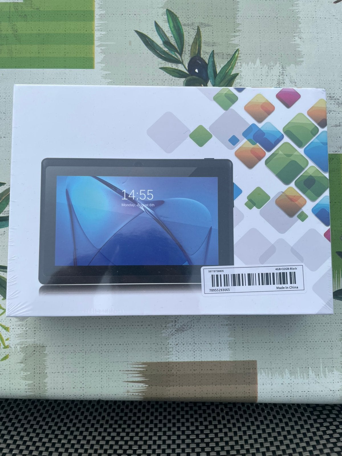 Nieuwe Tablet met hoes erbij., Informatique & Logiciels, Android Tablettes, Enlèvement, Neuf