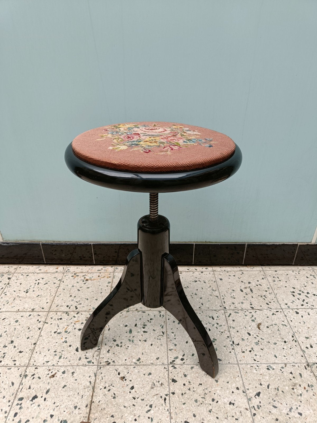 Vintage pianokruk / pianostoel, Maison & Meubles, Tabourets, Enlèvement
