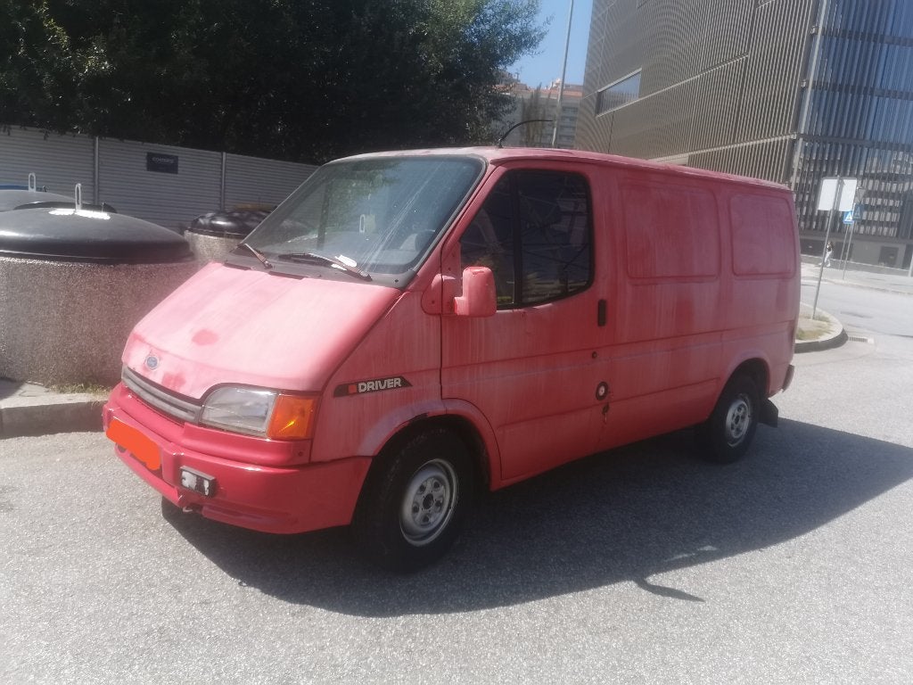 Ford transit, Autos, Rouge, Achat, 3 places, Boîte manuelle