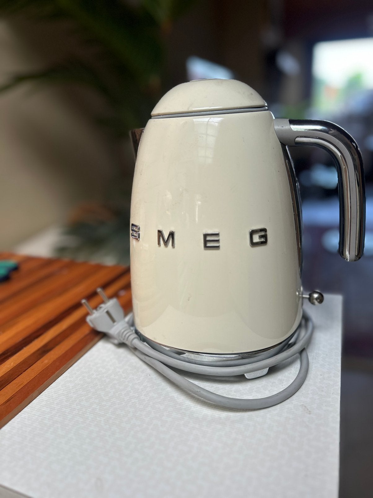 Smeg waterkoker, Huis en Inrichting, Keuken | Keukenelementen, Ophalen of Verzenden, Zo goed als nieuw