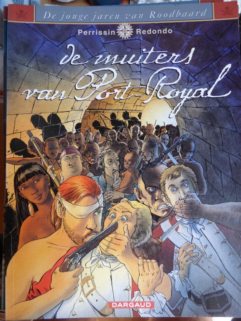 de jonge jaren van roodbaard, complete reeks nr 1,2,3,4,5, Ophalen of Verzenden
