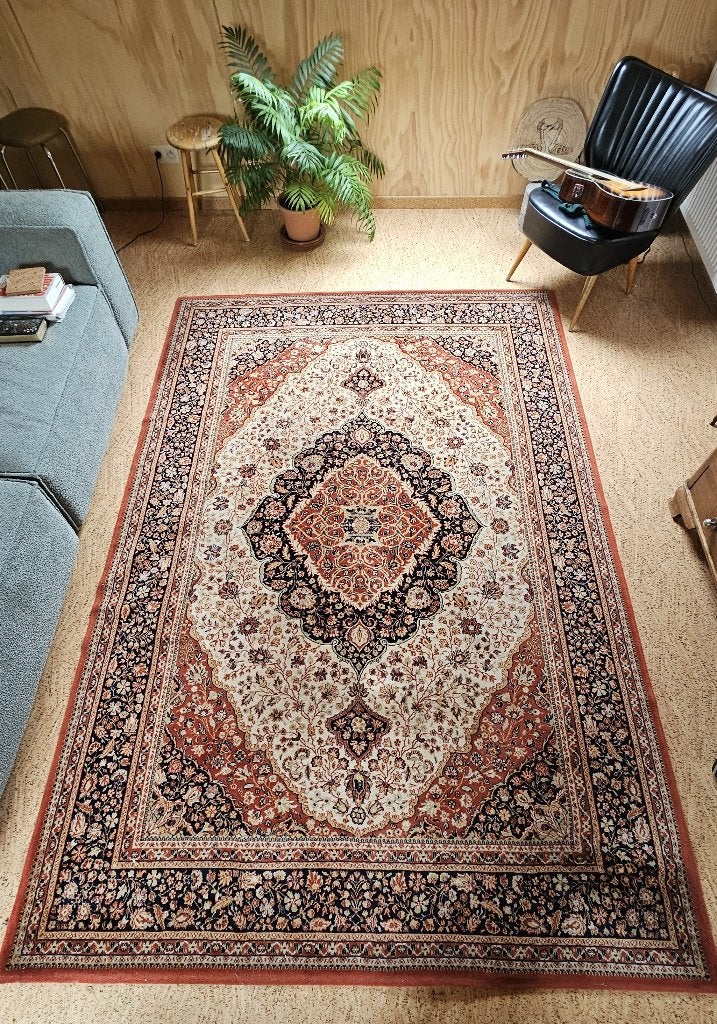 Vintage tapijt 2 m x 3 m, Ophalen, Gebruikt, Perzisch, 150 tot 200 cm