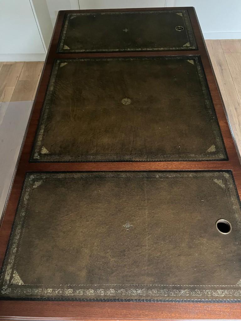 antieke bureau, Huis en Inrichting, Bureaus, Ophalen, 90 cm, Gebruikt, 180 cm
