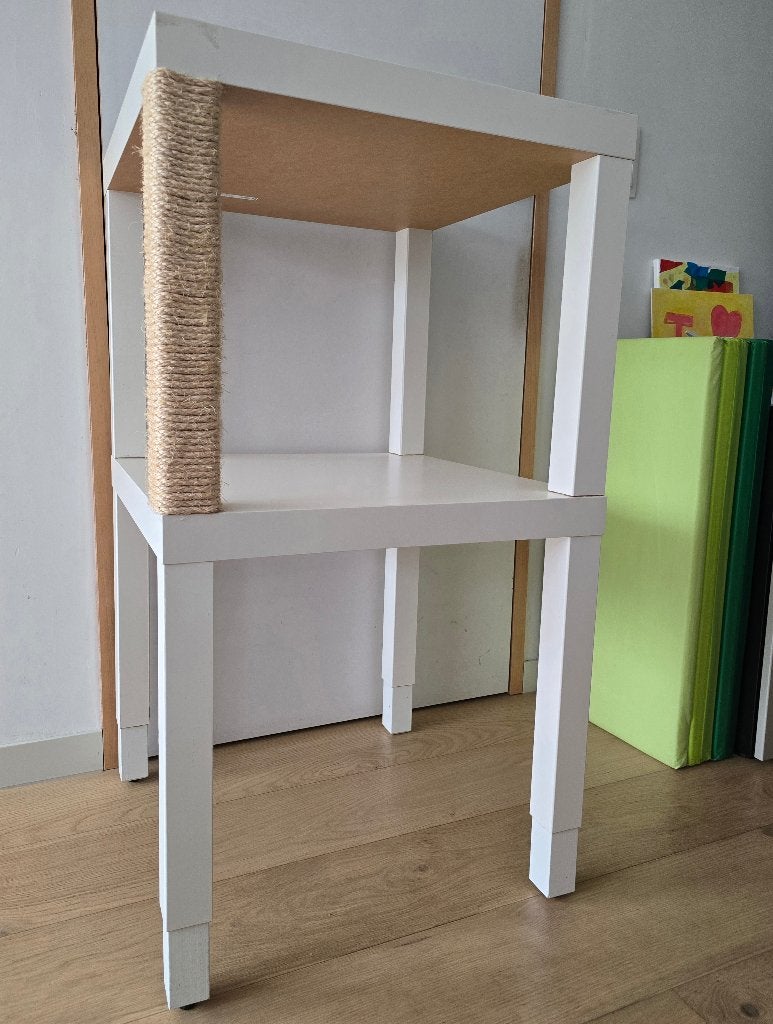 Gratis diy kattentoren /krabpaal, Ophalen, Gebruikt, Krabpaal