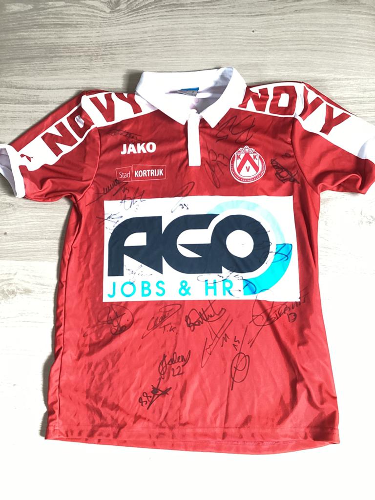 Voetbalshirt K.V.Kortrijk, Sport en Fitness, Maat M, Ophalen, Nieuw, Shirt