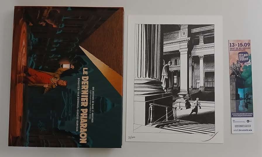 BD Blake et Mortimer Dernier Pharaon HS Schuiten Exlibris EO, Boeken, Stripverhalen, Nieuw, Eén stripboek, Ophalen of Verzenden