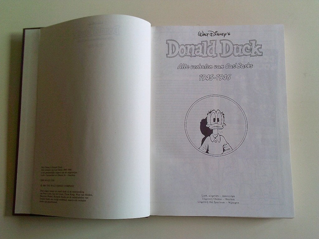 Donald Duck Alle verhalen 1945-1946  uit 1986, Boeken, Ophalen of Verzenden