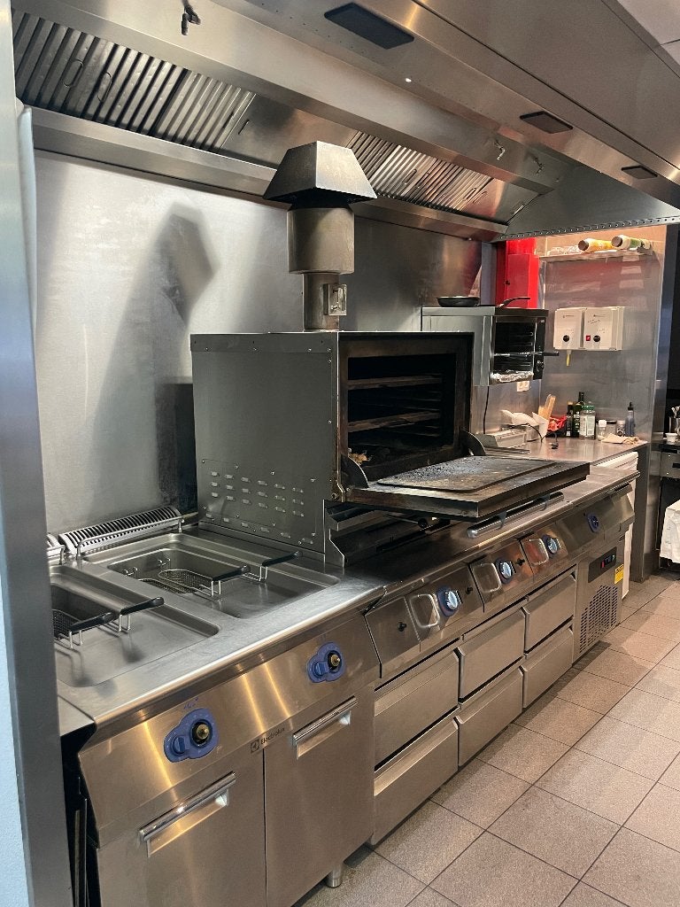 Ligne de cuisson electrolux xp90, Electroménager, Enlèvement, Comme neuf, À Poser, Gaz