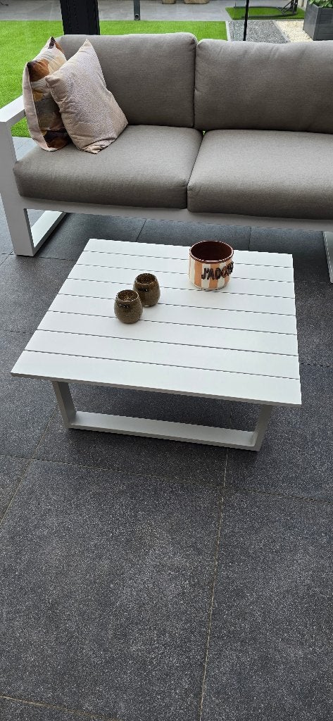 Lounge tafeltje, Jardin & Terrasse, Ensembles de jardin, Neuf, Aluminium, Table d'appoint, Enlèvement