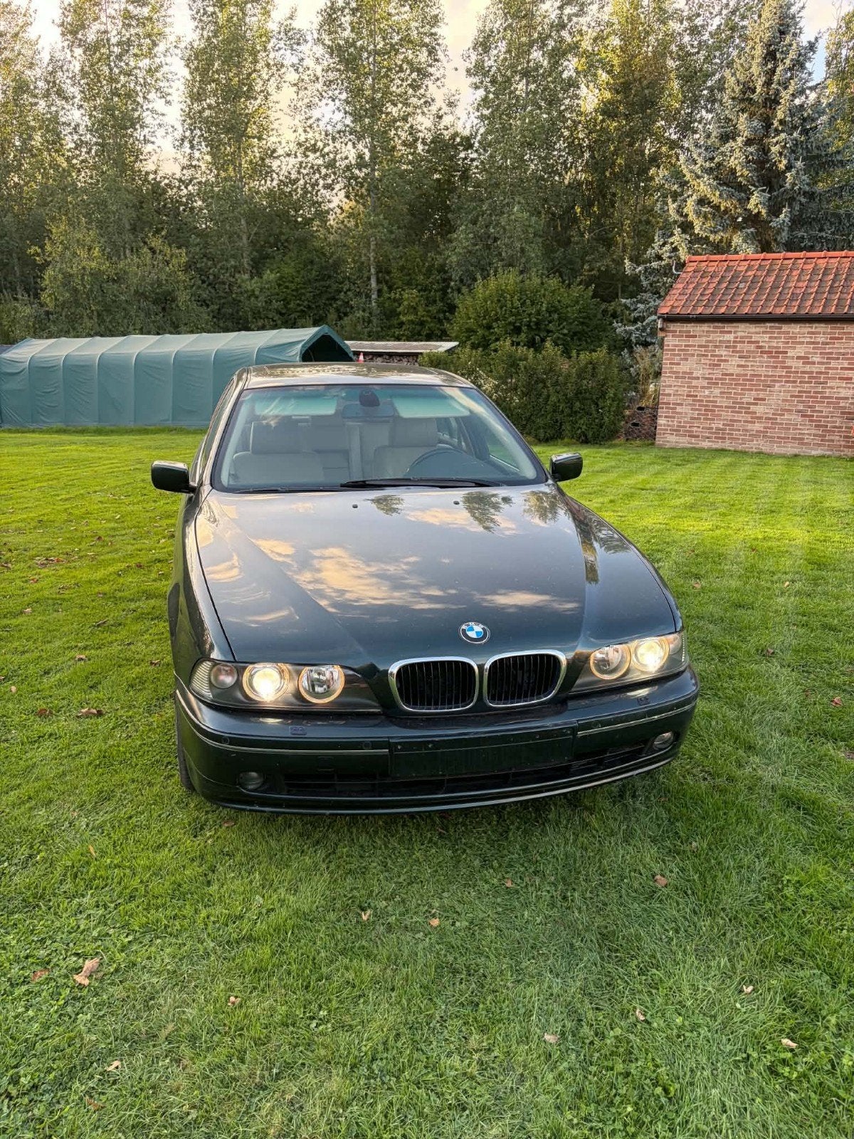 bmw 525D E39, Automaat, Beige, Beige, Leder