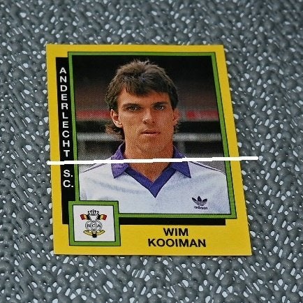 Panini Football 91 / RSC Anderlecht / Wim Kooiman, Verzamelen, Verzenden, Nieuw, Poster, Plaatje of Sticker