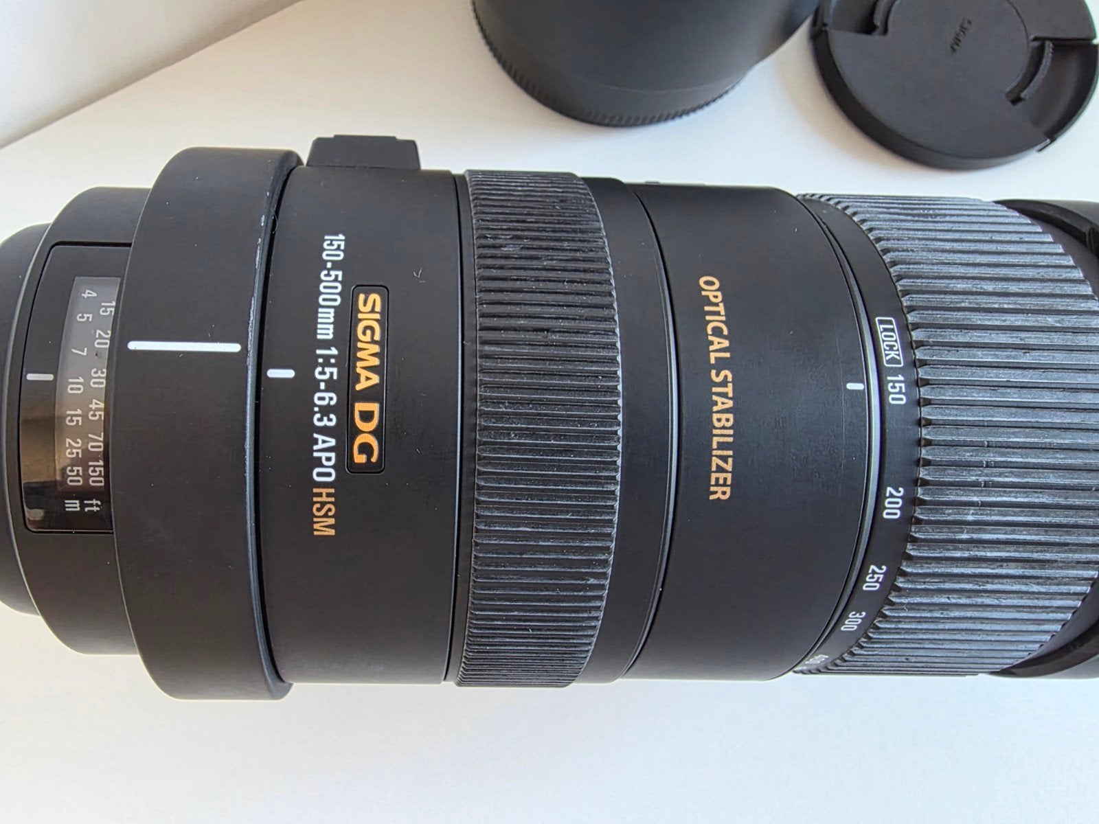 Sigma DG 150-500mm f/5-6.3 APO HSM, Ophalen, Zo goed als nieuw, Nikon, Nikon F-mount