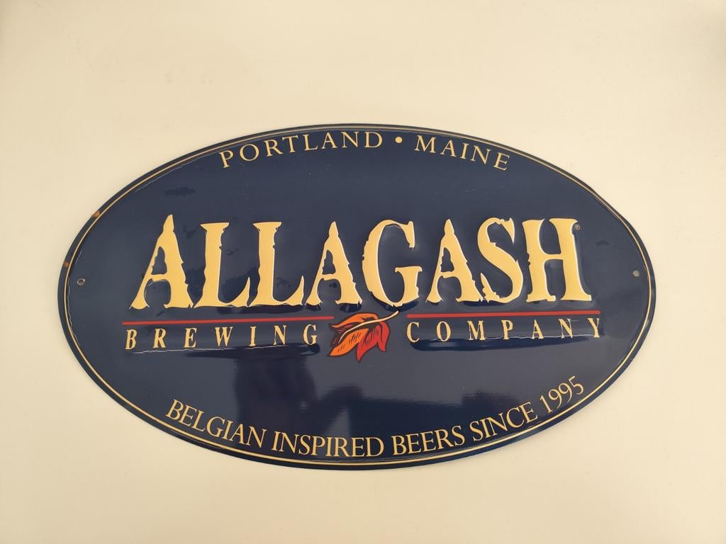 Allagash email bord, Verzamelen, Verzenden, Gebruikt