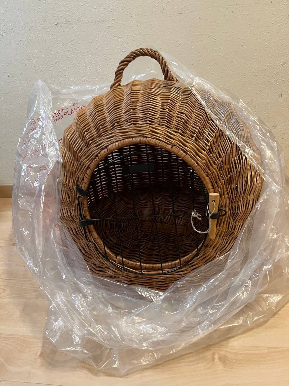 Grote rieten katten mand geschikt voor grote rassen zgan, Dieren en Toebehoren, Verzenden, Zo goed als nieuw, Riet