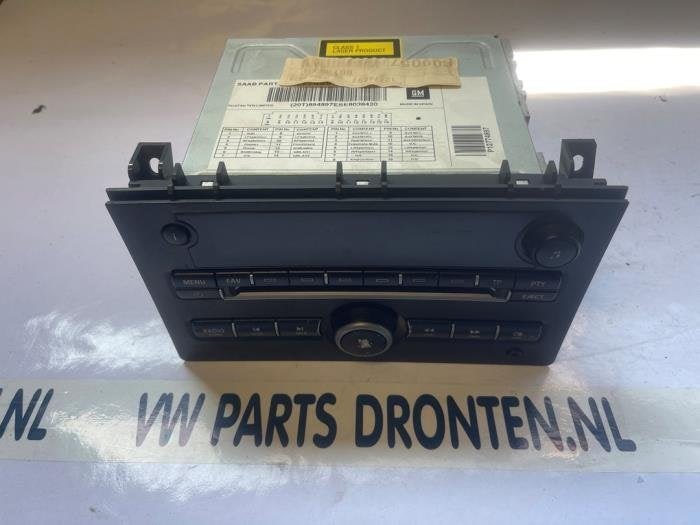 Radio van een Saab 9-3, Gebruikt, -, -, Ophalen of Verzenden