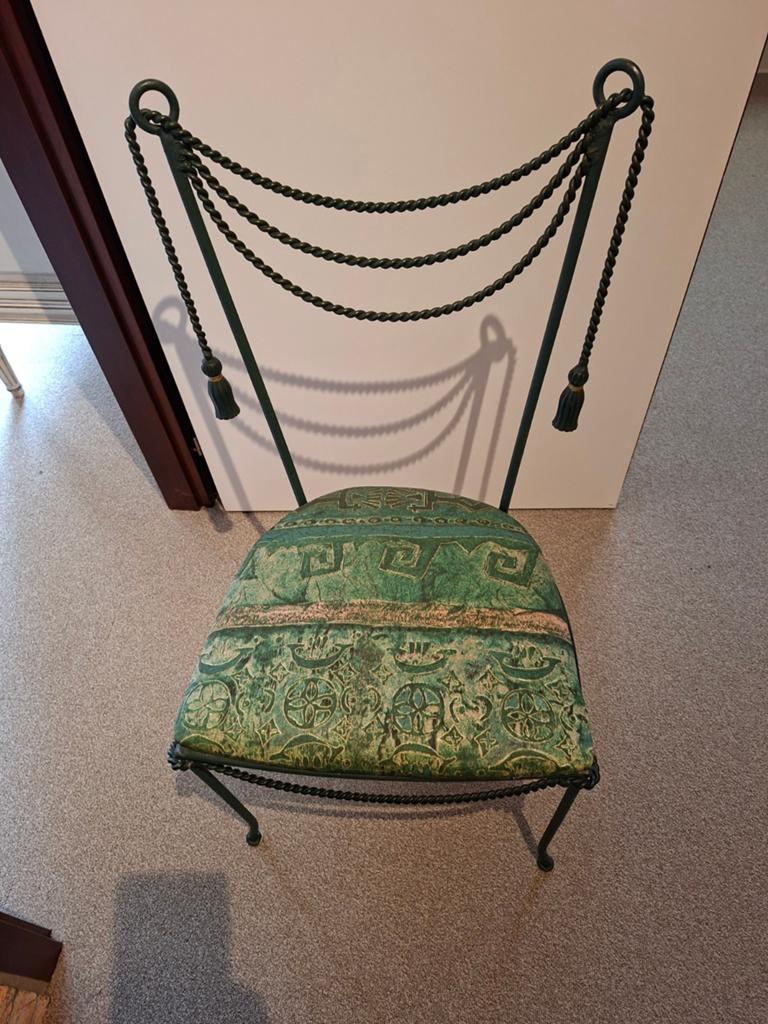 Stoelen in metaal, Ophalen, Metaal