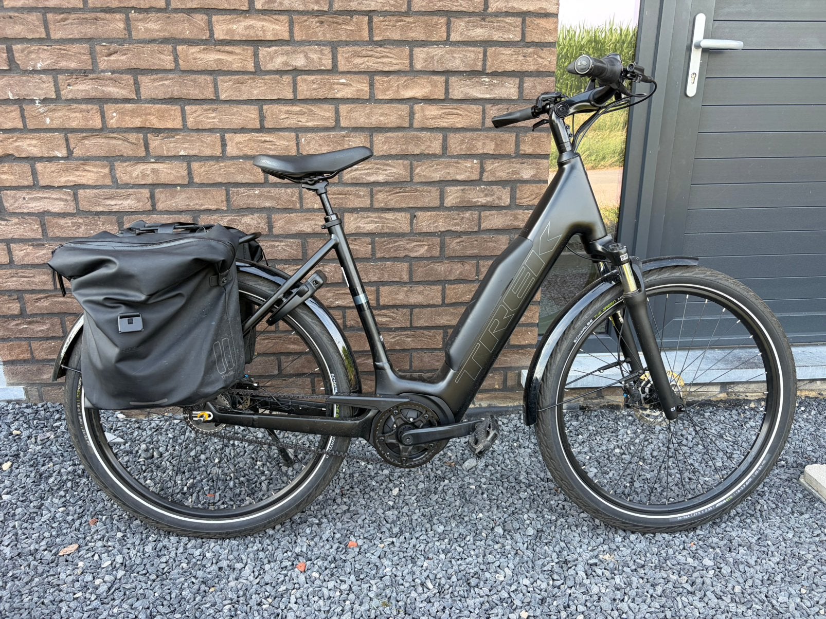 Trek District +4 Lowstep, Vélos & Vélomoteurs, Enlèvement, Comme neuf