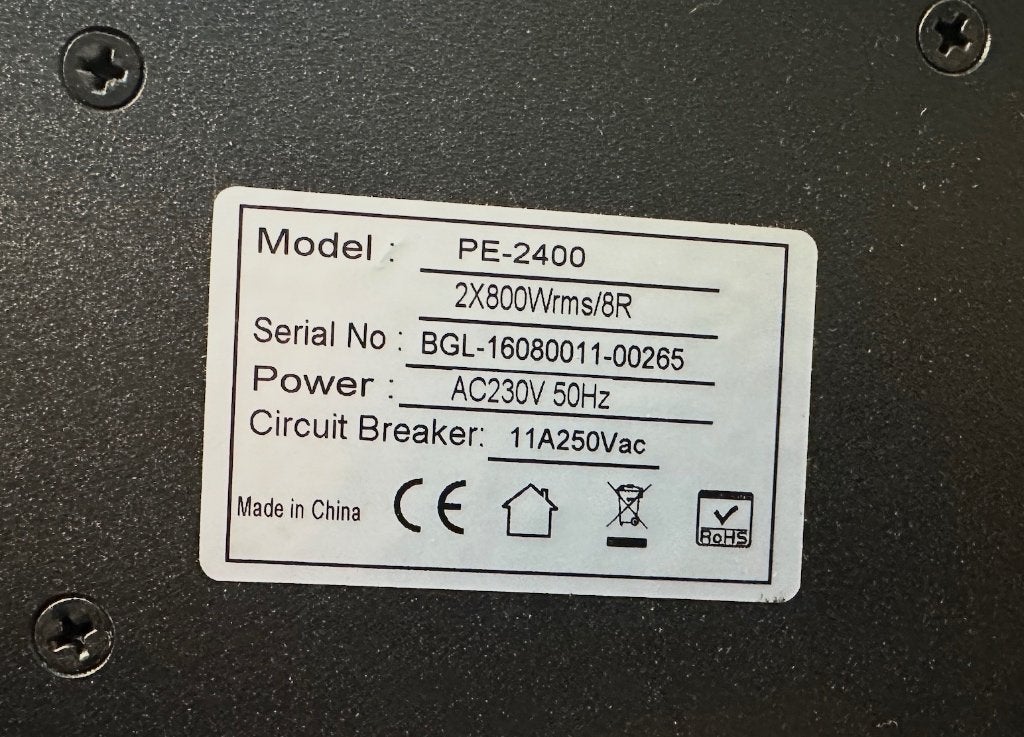 subwoofer sub synq 212, TV, Hi-fi & Vidéo, Enlèvement, Comme neuf, Subwoofer