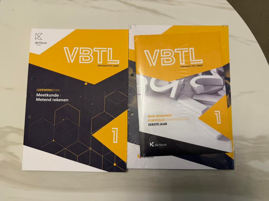 VBTL Meetkunde & Getallen Algebra Data en O. 1 - nieuw, Enlèvement, Neuf, Mathématiques A