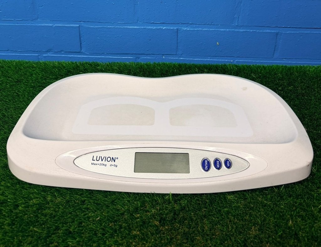 Luvion digitale babyweegschaal, Ophalen, 1 tot 500 gram, 10 tot 50 kg, Digitaal