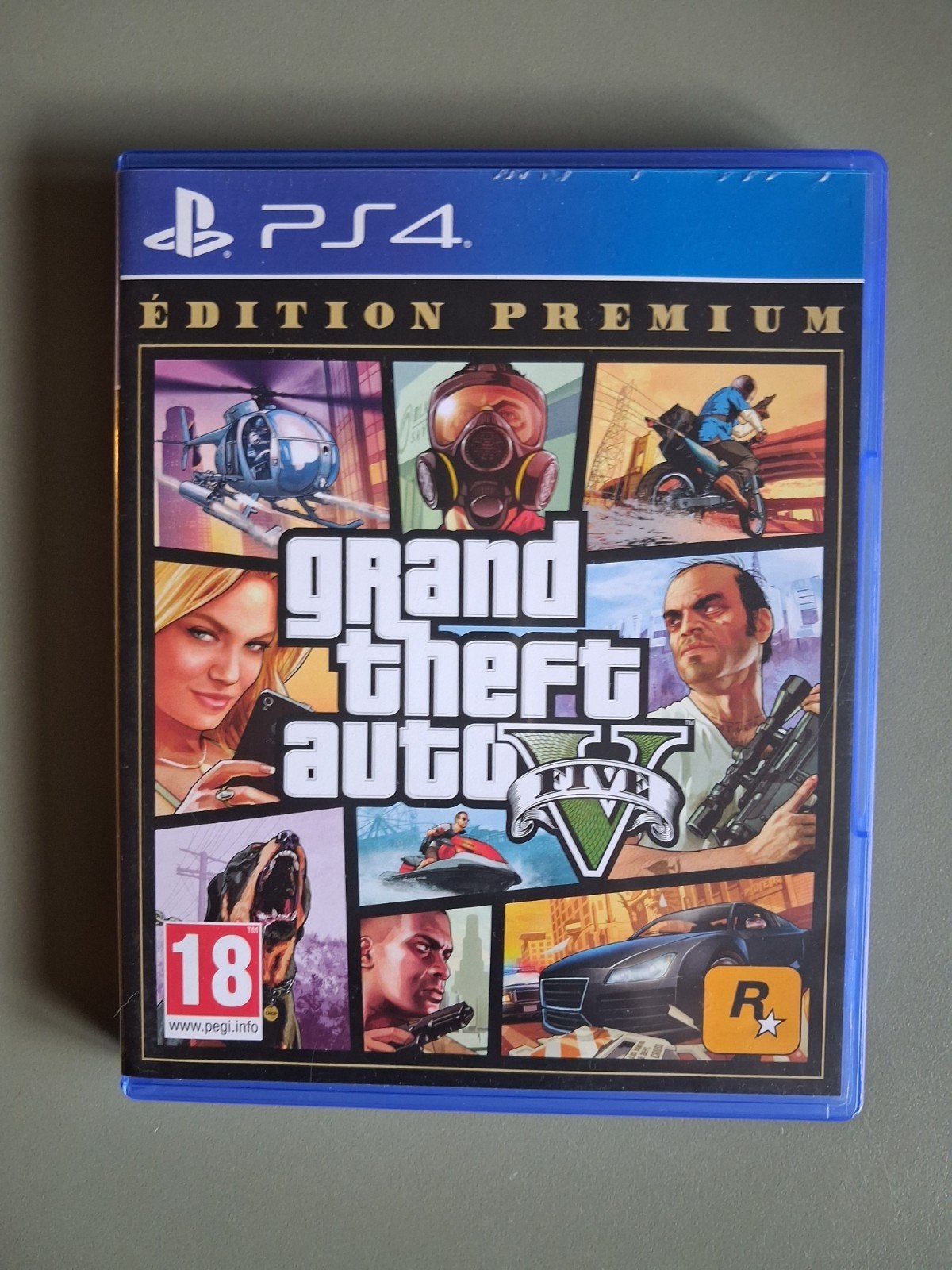 Jeux Ps4 avec update ps5 Gta 5 édition premium, Online, Enlèvement ou Envoi, 1 joueur, Comme neuf