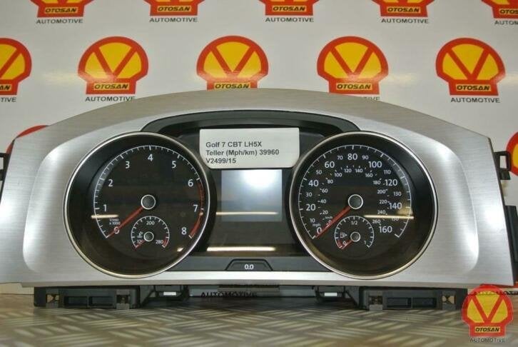 vw golf 7 cockpit kilometerteller amerikaanse uitvoering 5g1, Gebruikt, Volkswagen, Volkswagen AG, Vw@volkswagen.de