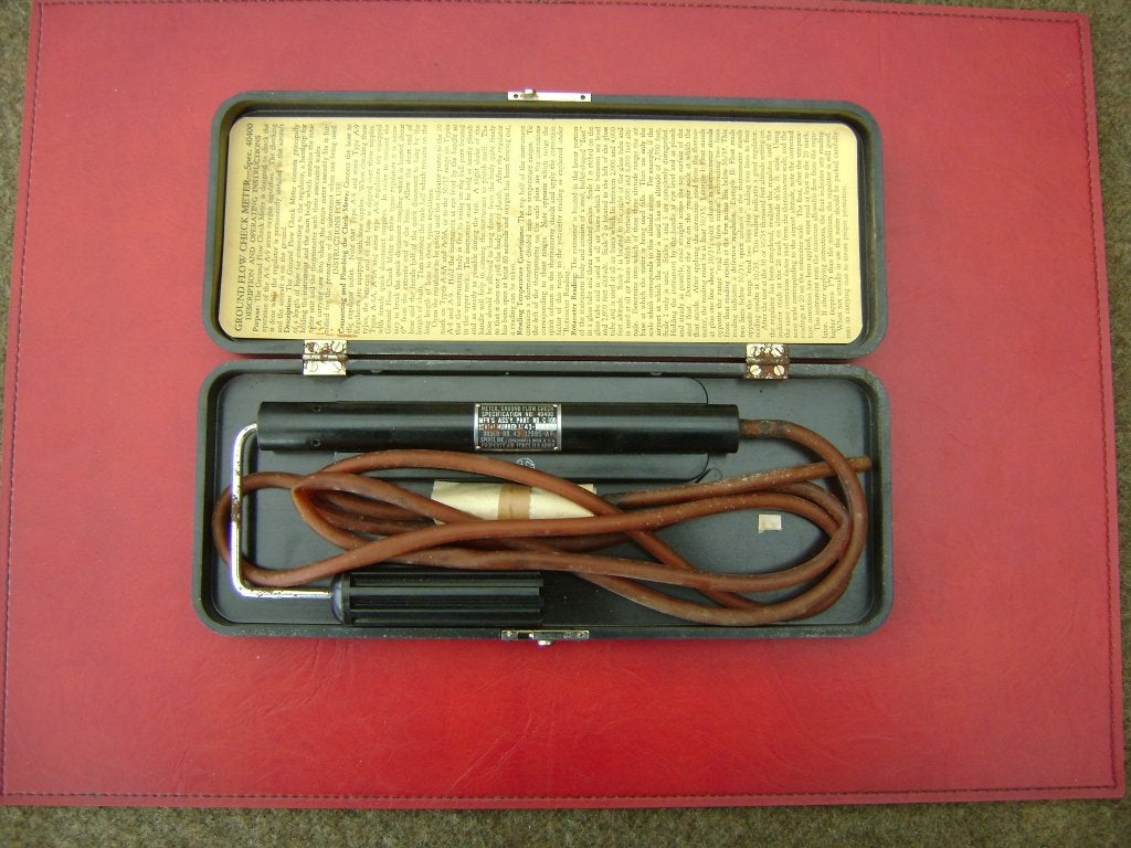USAAF meter ground flow check oxygen system., Collections, Enlèvement ou Envoi, Armée de l'air, Autres types