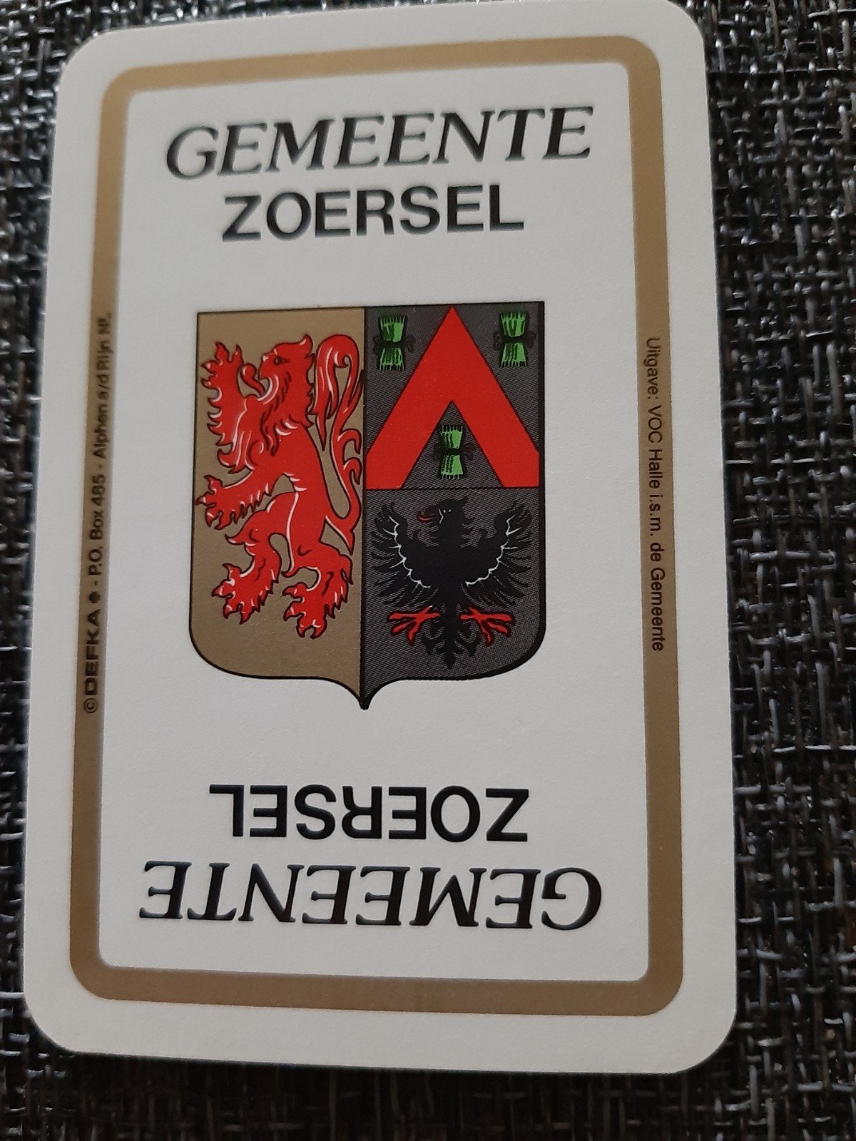 Zoersel joker, Ophalen of Verzenden