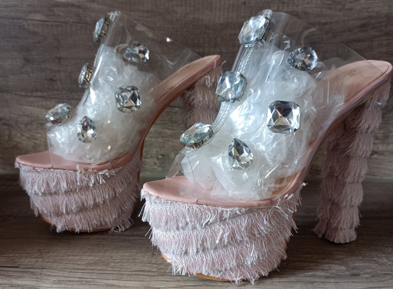 Chaussures high hells rubis, Ophalen of Verzenden