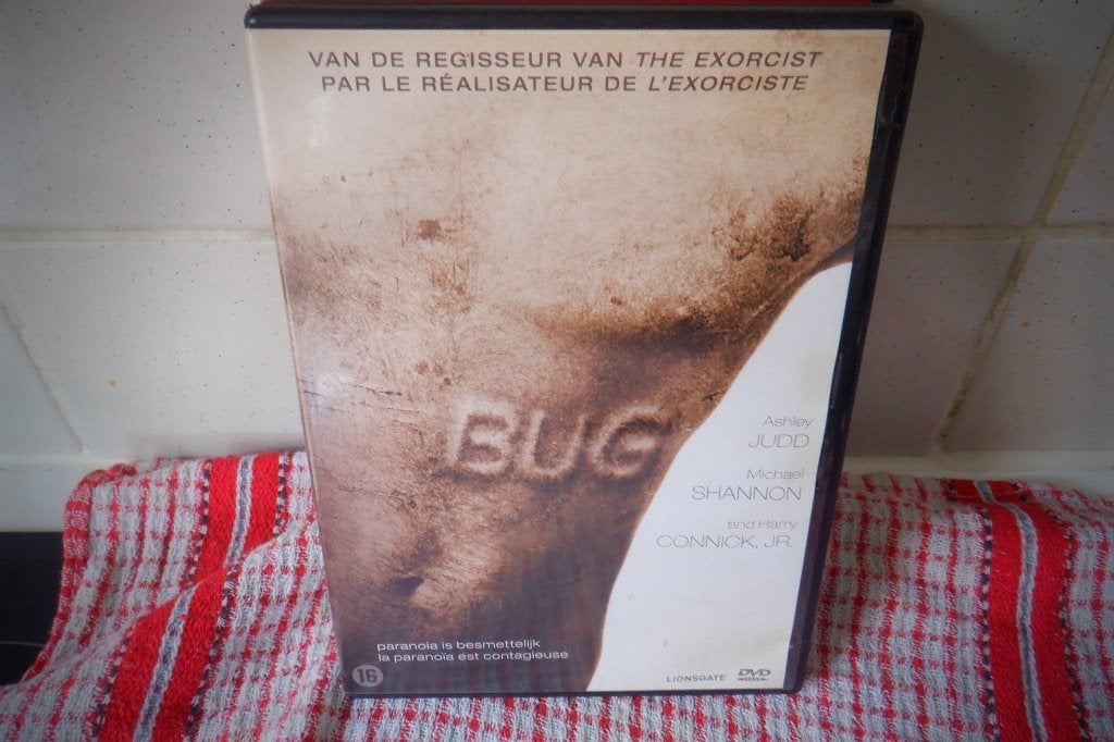 DVD Bug., Cd's en Dvd's, Dvd's | Horror, Vanaf 16 jaar, Verzenden, Zo goed als nieuw, Gore