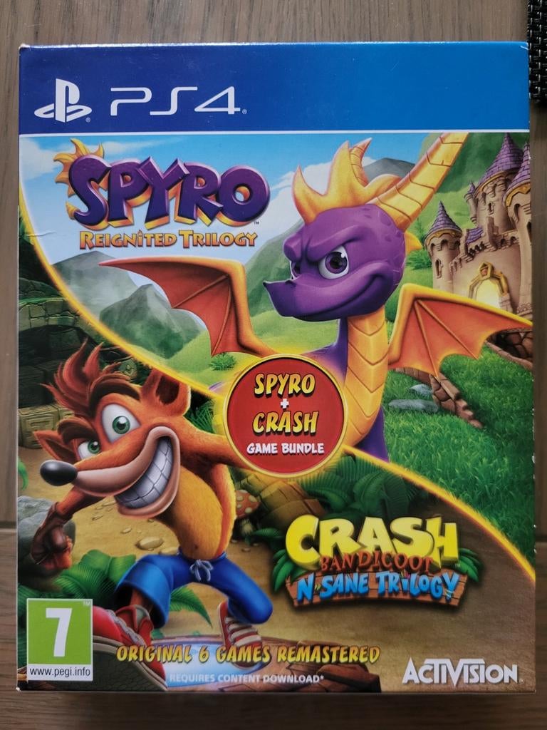Spyro + Crash game bundle, Games en Spelcomputers, Ophalen