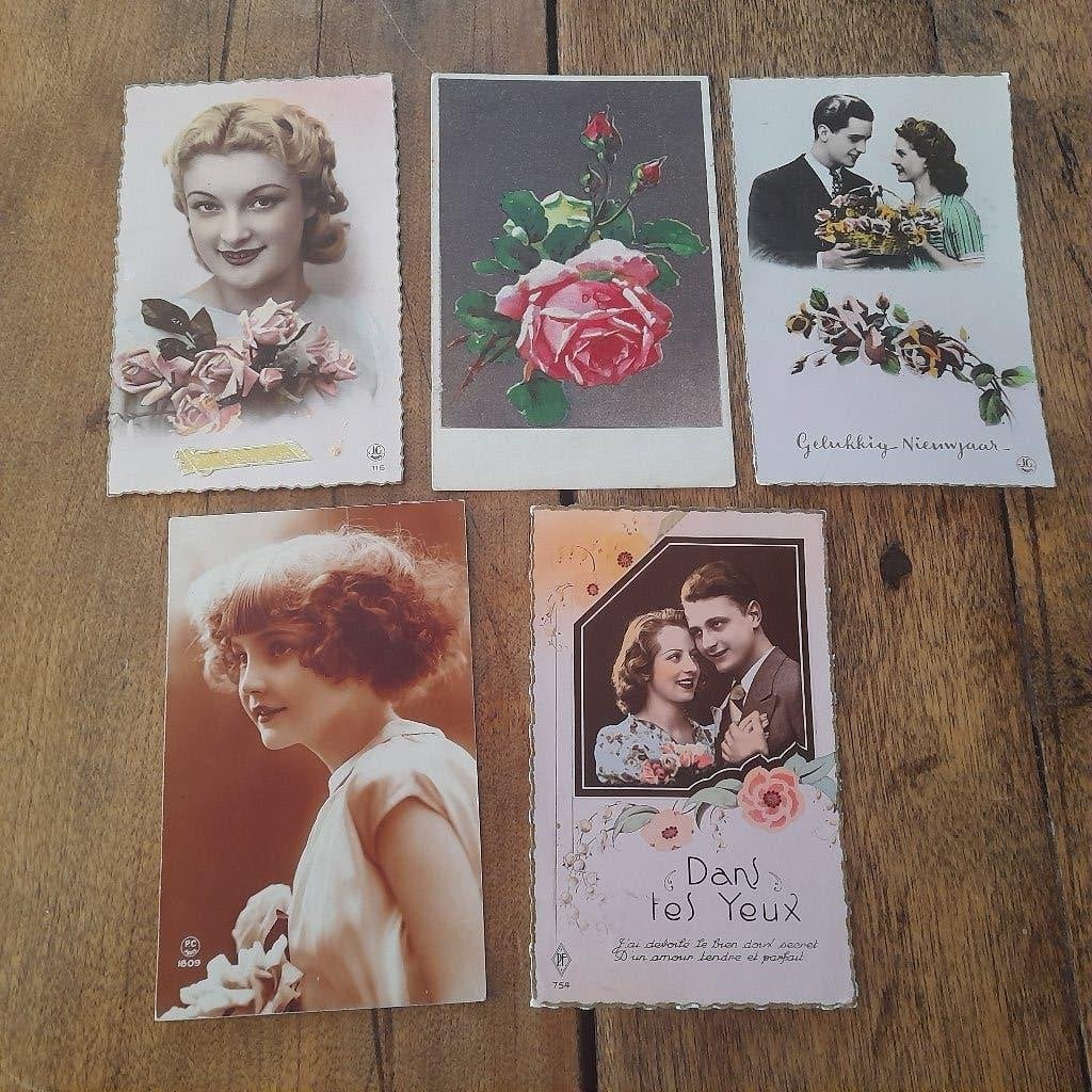 collectionnez de vieilles cartes de vœux, Collections, Enlèvement ou Envoi