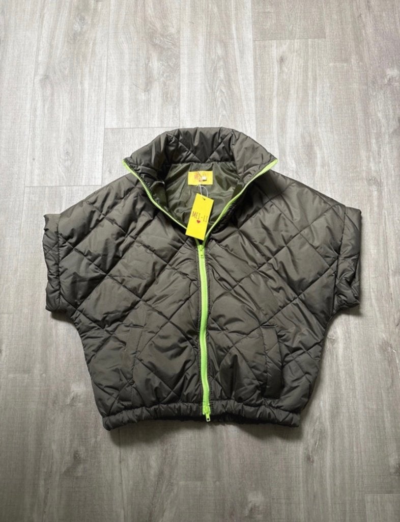 Bodywarmer Mei Li, Vêtements | Femmes, Blousons sans Manches, Neuf, Taille 38/40 (M), Vert, Mei li