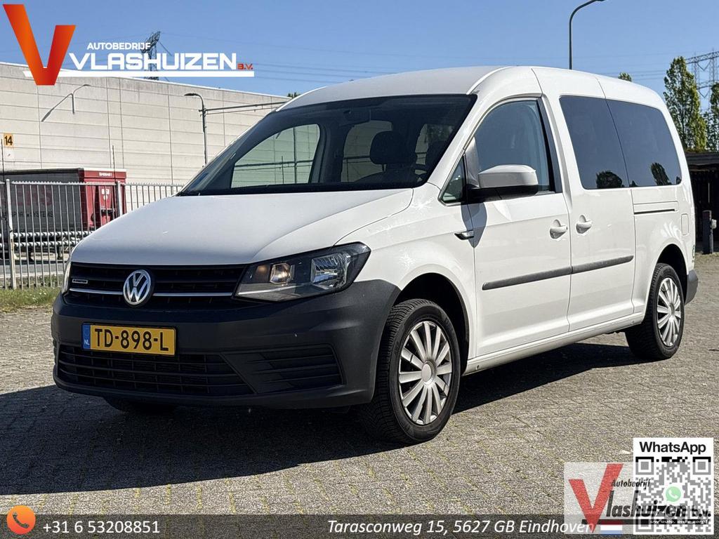 Volkswagen Caddy Maxi 1.4 TGI Comfortline 5p | € 6.950,- NET, Achat, Entreprise, Noir, MPV ou Monospace