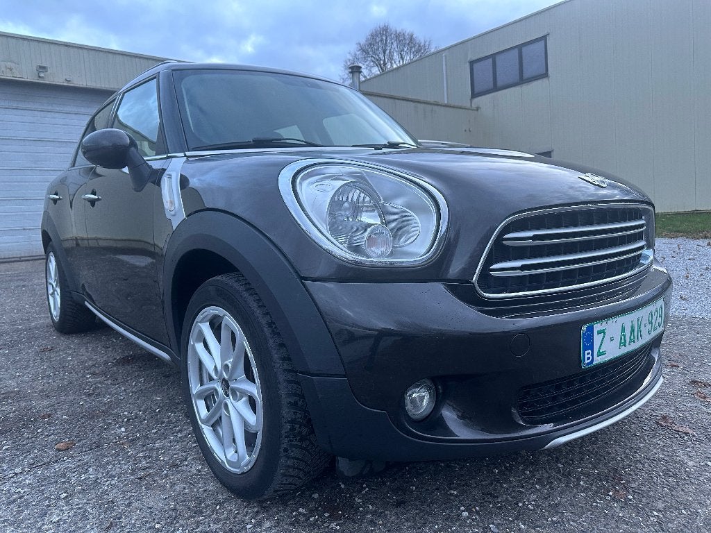 Mini Countryman D All4 1.6d 4x4, Auto's, Mini, Voorwielaandrijving, Leder en Stof, Bedrijf, 5 deurs